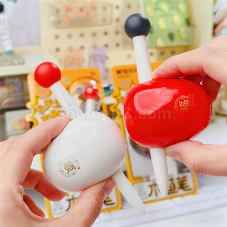 礼品订购解压木鱼笔广告