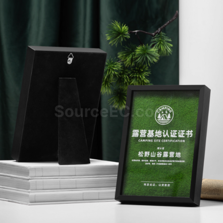 礼品订购仿真草坪奖牌(牌匾)广告
