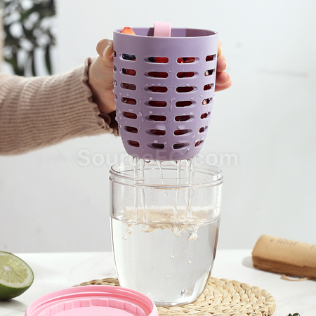 礼品订购便携水果杯广告