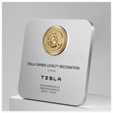 礼品订购铝合金金属奖牌广告