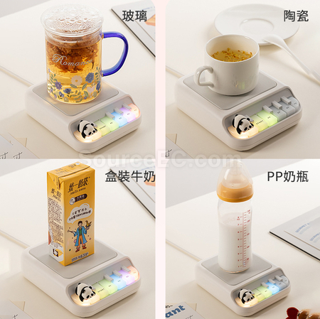 礼品订购加热恒温保温暖杯垫广告