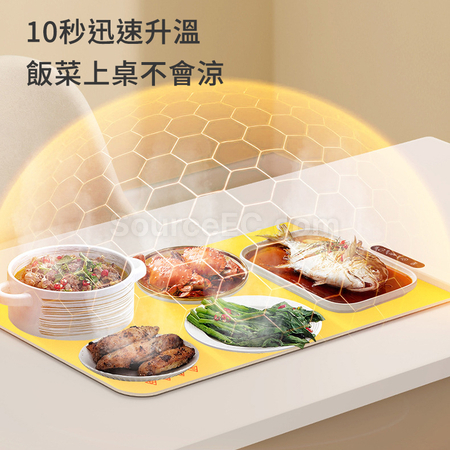 礼品订购便携硅胶暖菜板广告