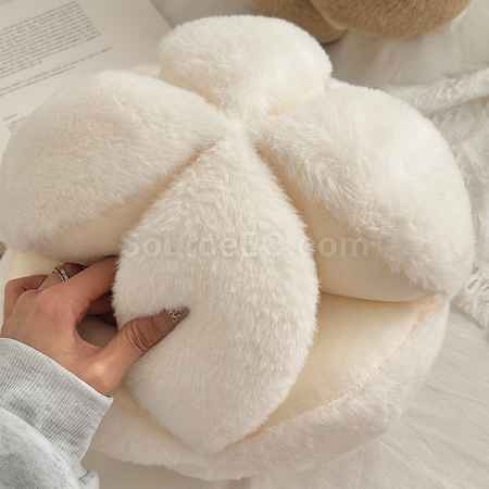 礼品订购绣球家用抱枕靠垫广告