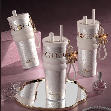 礼品订购不锈钢/陶瓷内胆大容量便携保温杯广告