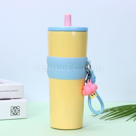 礼品订购不锈钢/陶瓷内胆大容量便携保温杯广告