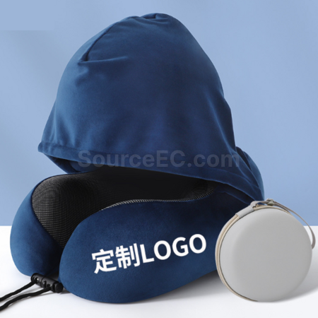 连帽护颈u型枕