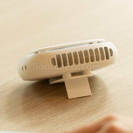 礼品订购无叶挂腰挂脖风扇广告