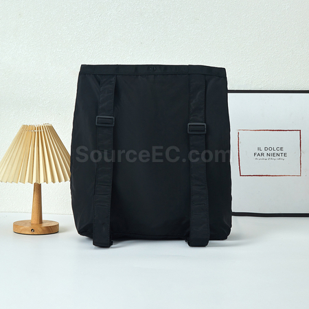 礼品订购可折叠收纳双肩包广告