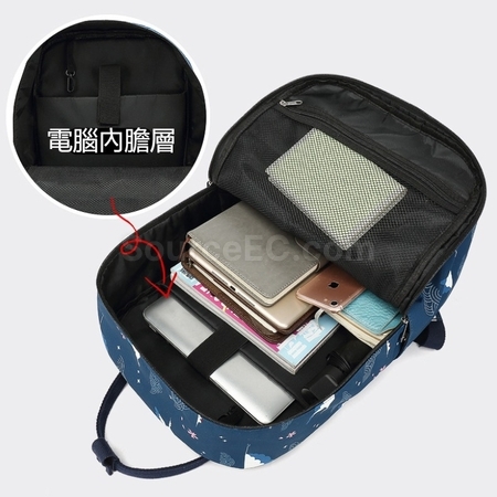 礼品订购轻便折叠拉杆双肩背包广告