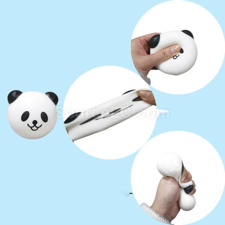 礼品订购熊猫捏捏乐解压玩具广告