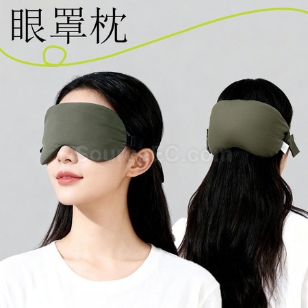 礼品订购眼罩颈枕二合一广告