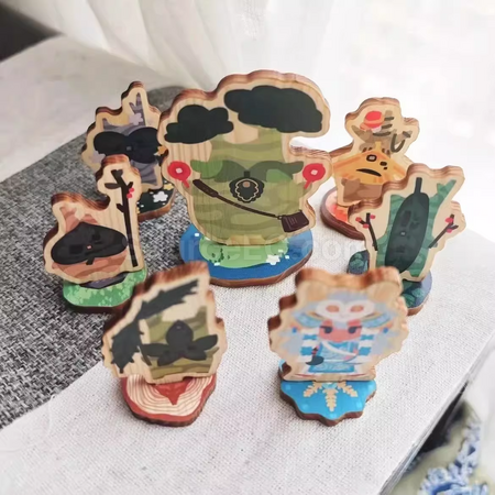 礼品订购木质立牌广告