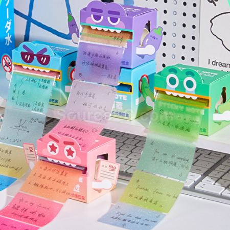 礼品订购抽拉式透明便條紙Memo紙广告