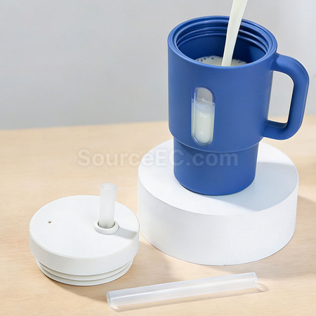 礼品订购防漏吸管杯广告