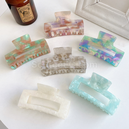 礼品订购订制醋酸抓夹发夹广告