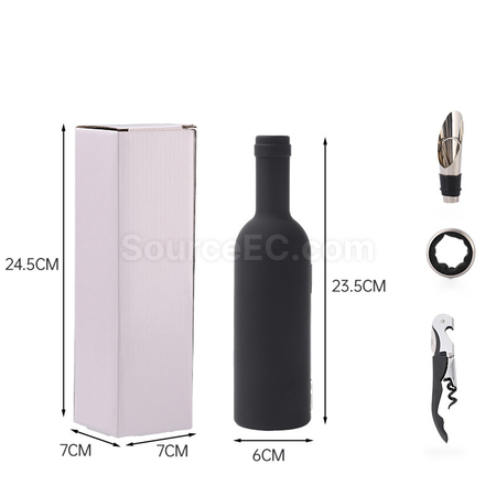 礼品订购红酒开瓶器套装广告
