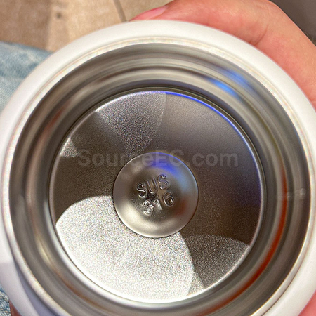 礼品订购316不锈钢保温饭盒闷烧杯广告