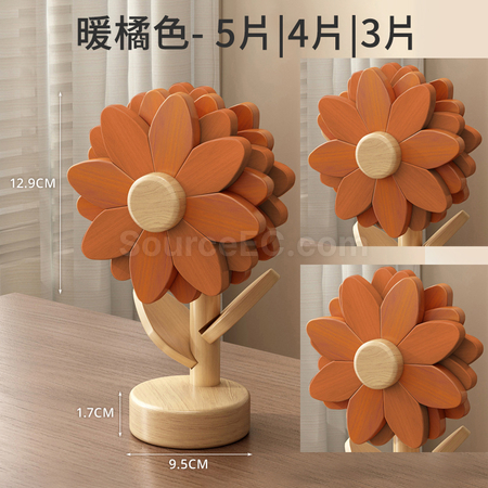 礼品订购向日葵餐垫隔广告