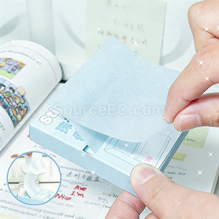 礼品订购抽拉便簽紙广告