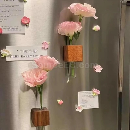 礼品订购插花瓶冰箱贴广告