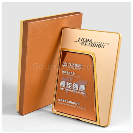 礼品订购创意金属奖牌广告