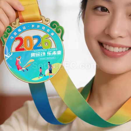 礼品订购2026金属奖牌广告