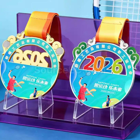 礼品订购2026金属奖牌广告