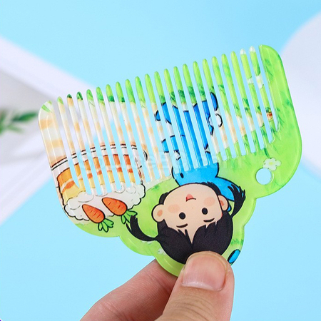 礼品订购定制亚克力梳子广告