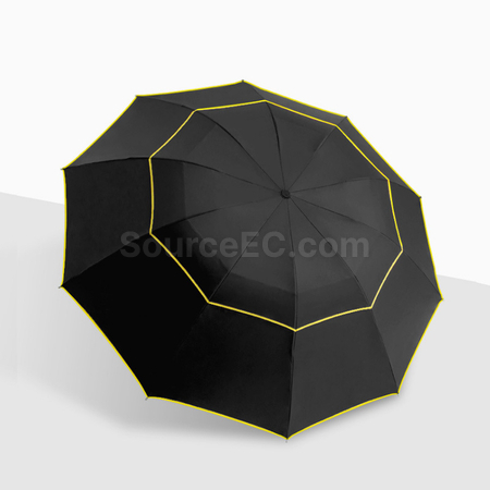 礼品订购10骨商务手动折叠雨伞广告