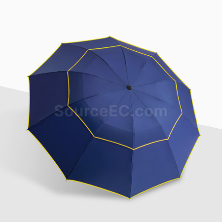 礼品订购10骨商务手动折叠雨伞广告