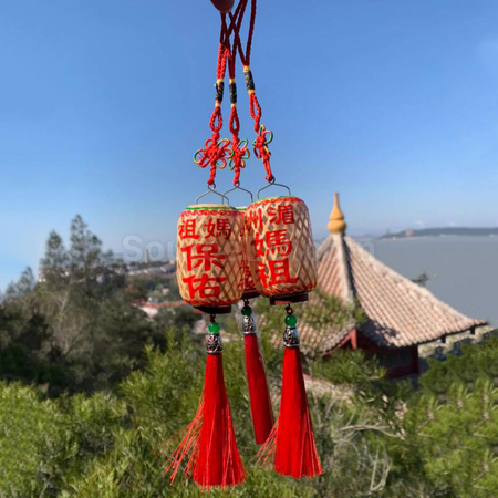 礼品订购小灯笼挂件广告