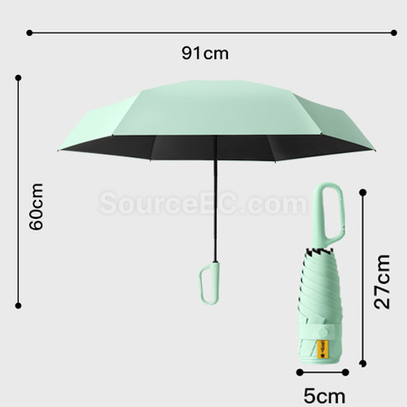 礼品订购mini五折雨伞广告