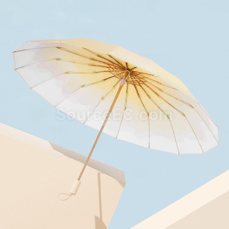 礼品订购折叠雨伞广告
