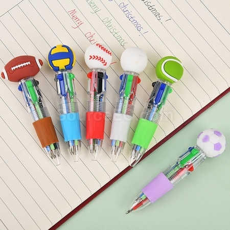 创意球形四色笔