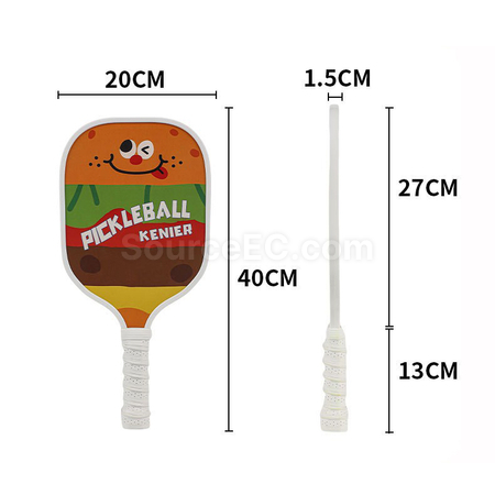 礼品订购匹克球拍广告