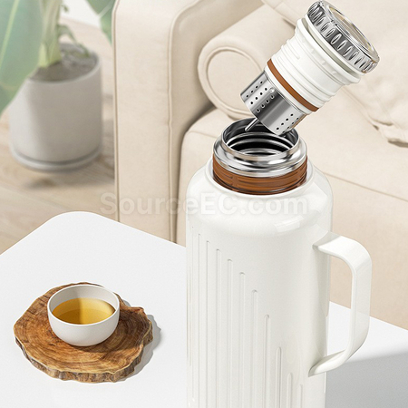 礼品订购大容量机械显温保温杯广告