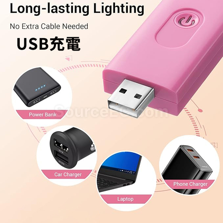 礼品订购USB迷你护眼折叠式书夹灯广告