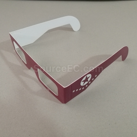 礼品订购3D纸眼镜广告