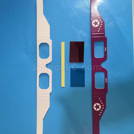 礼品订购3D纸眼镜广告