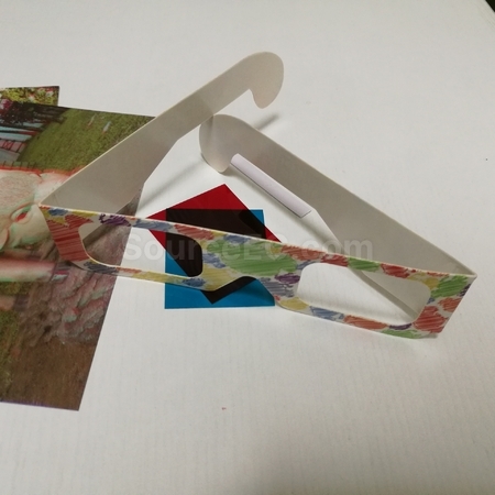 礼品订购3D纸眼镜广告