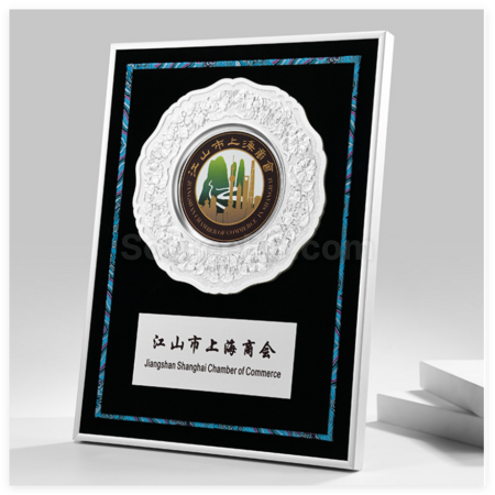 礼品订购金属浮雕奖牌广告