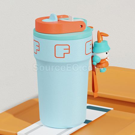 礼品订购温度显示咖啡杯广告