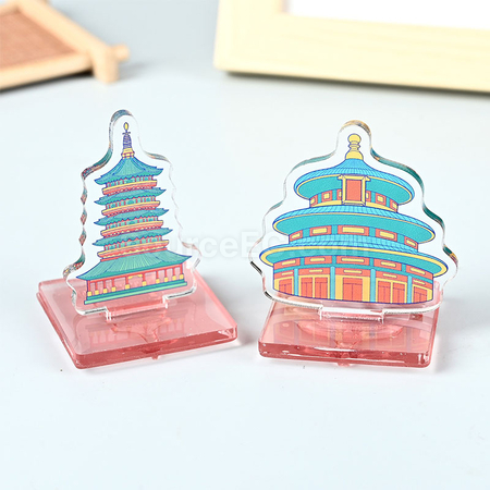 礼品订购亚克力印章广告
