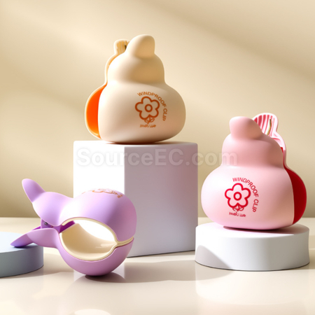 无痕软胶葫芦夹