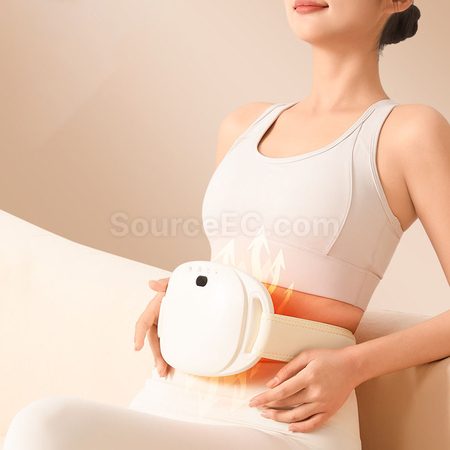 礼品订购腹部按摩器砭石揉腹仪广告
