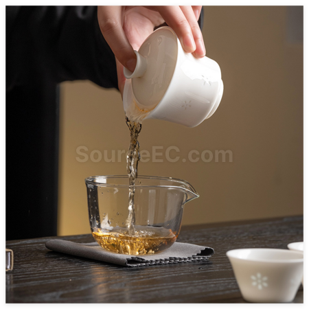 礼品订购玲珑旅行茶具套装广告