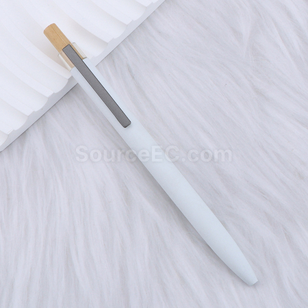 礼品订购环保竹木金属圆珠笔广告
