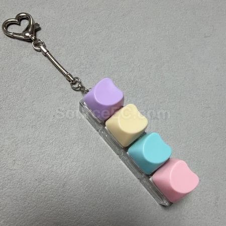 礼品订购定制爱心按键减压玩具广告