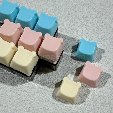 礼品订购定制熊头按键减压玩具广告