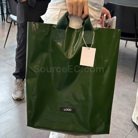 礼品订购PVC手提单肩袋广告